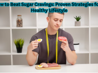 Healthy snacks on a plate, illustrating strategies to beat sugar cravings.